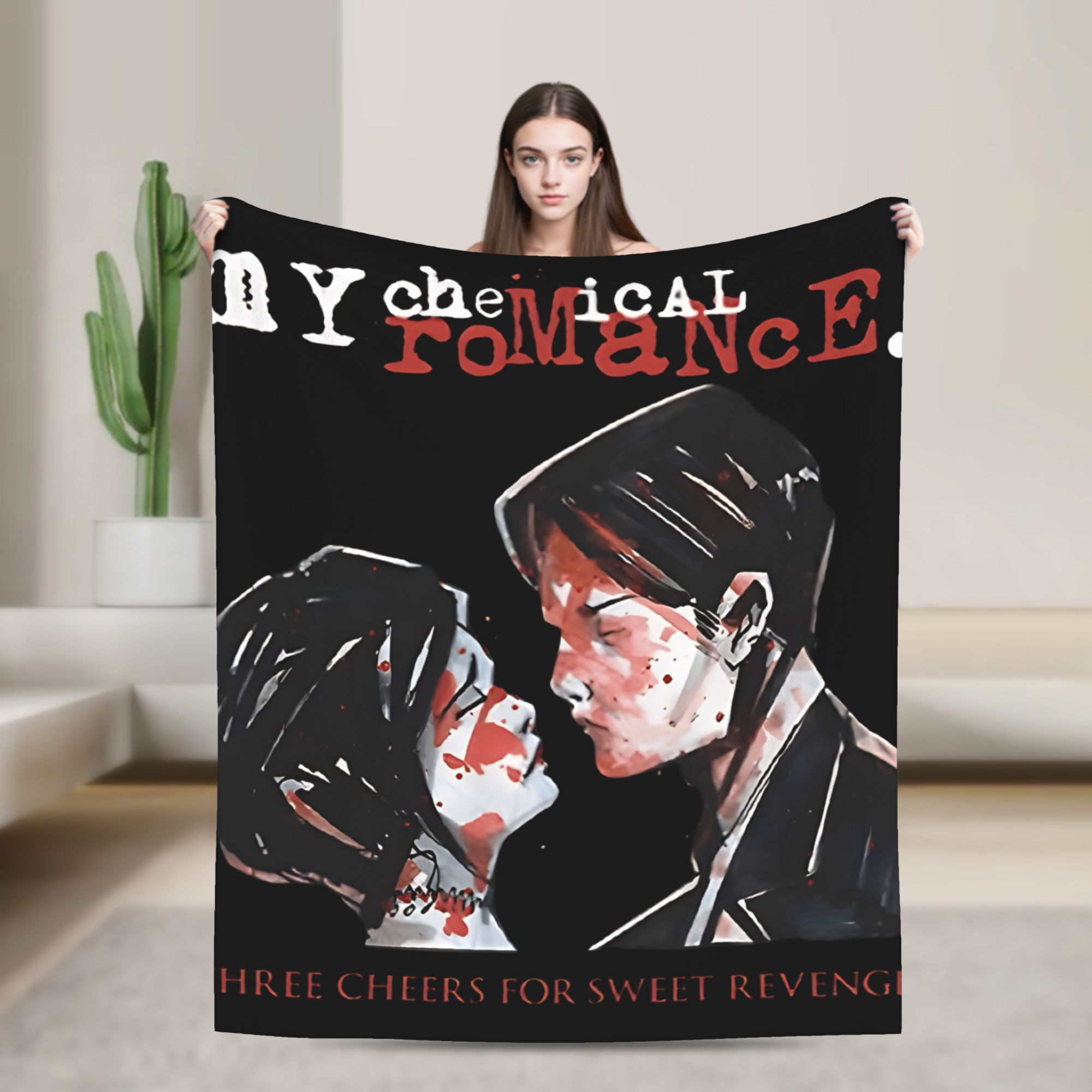 Home Office Trend - My Chemical Romance Flannel Blanket Warm