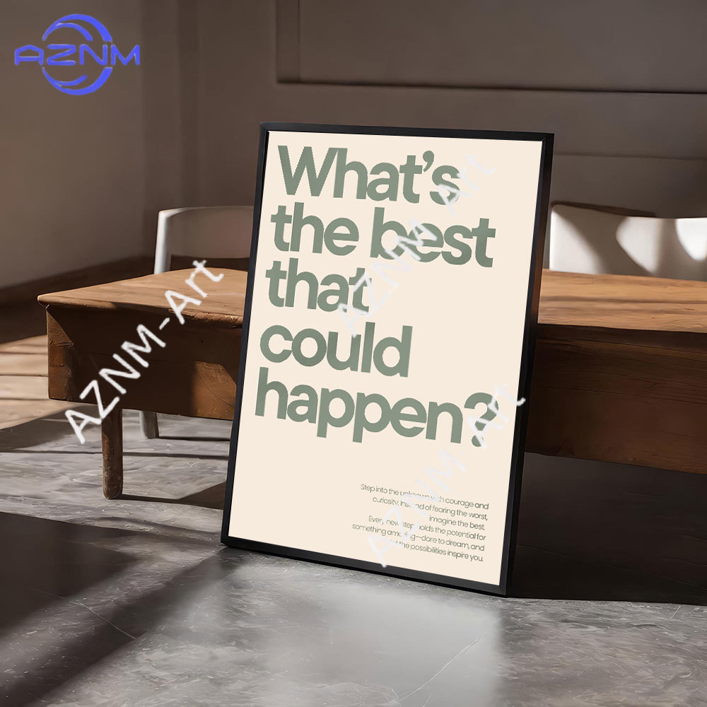 Minimalist Motivational Quotes - Home Office Room Inspiration recension och pris