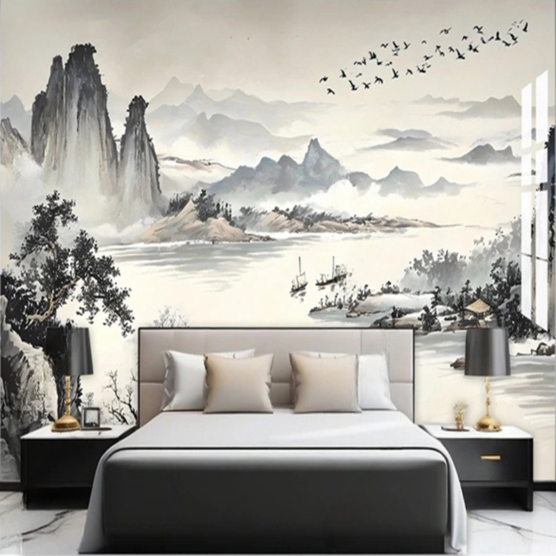 Custom Wallpaper New Chinese S - Home Office Wallpaper recension och pris