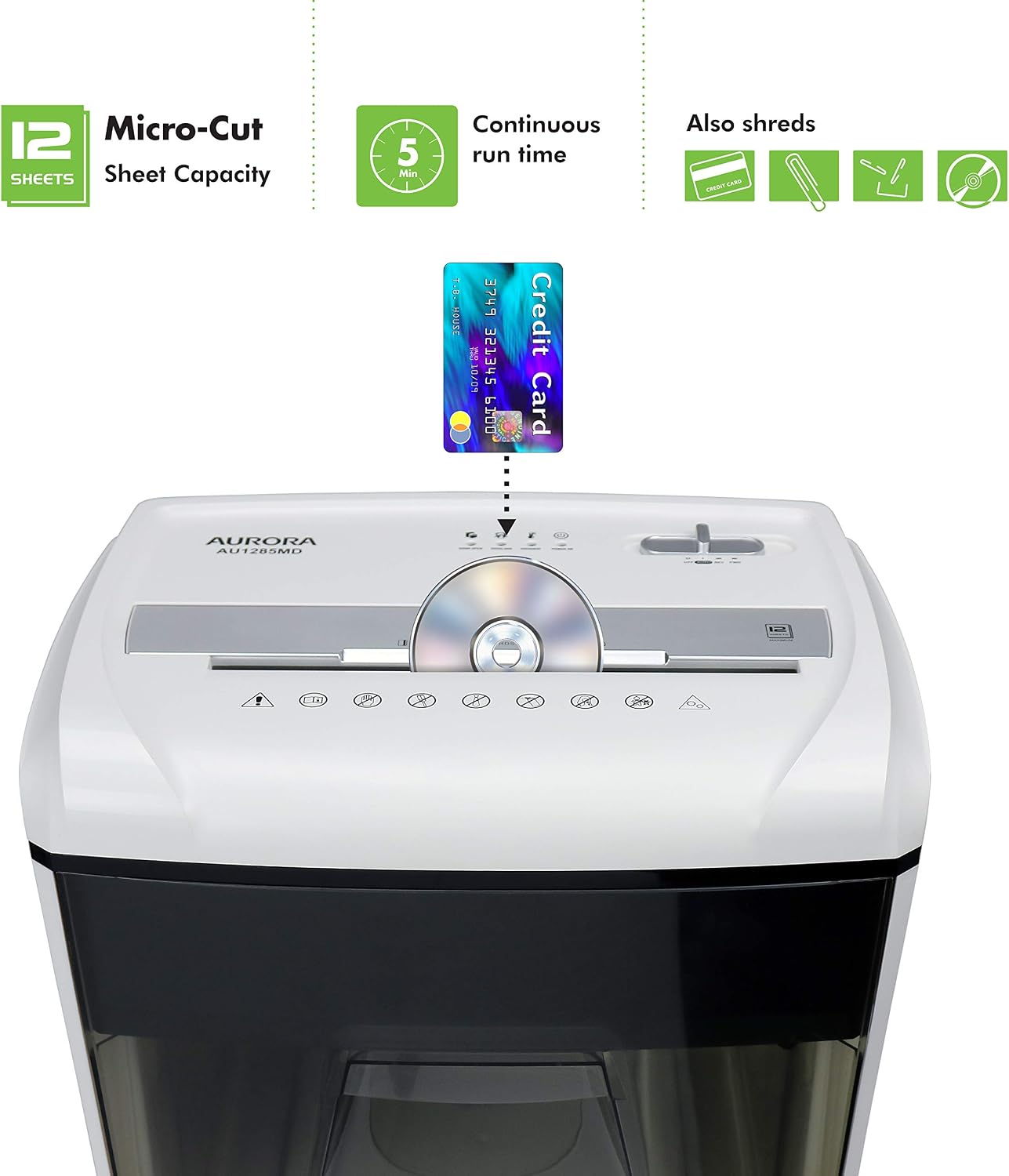 Compact Desktop High Security  - Paper Shredder Micro recension och pris