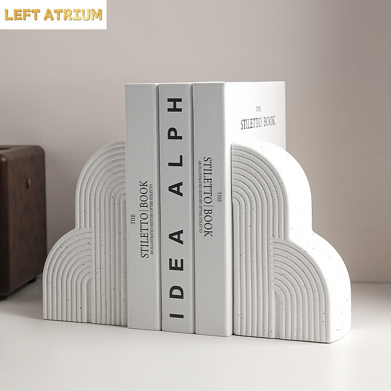 Nordic Bookends Books Rely On  - Home Office Architecture recension och pris