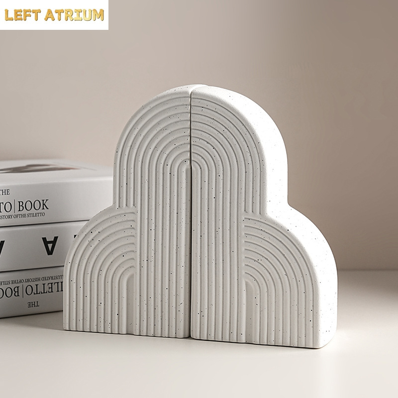Nordic Bookends Books Rely On  - Home Office Architecture recension och pris