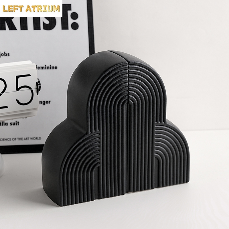 Nordic Bookends Books Rely On  - Home Office Architecture recension och pris