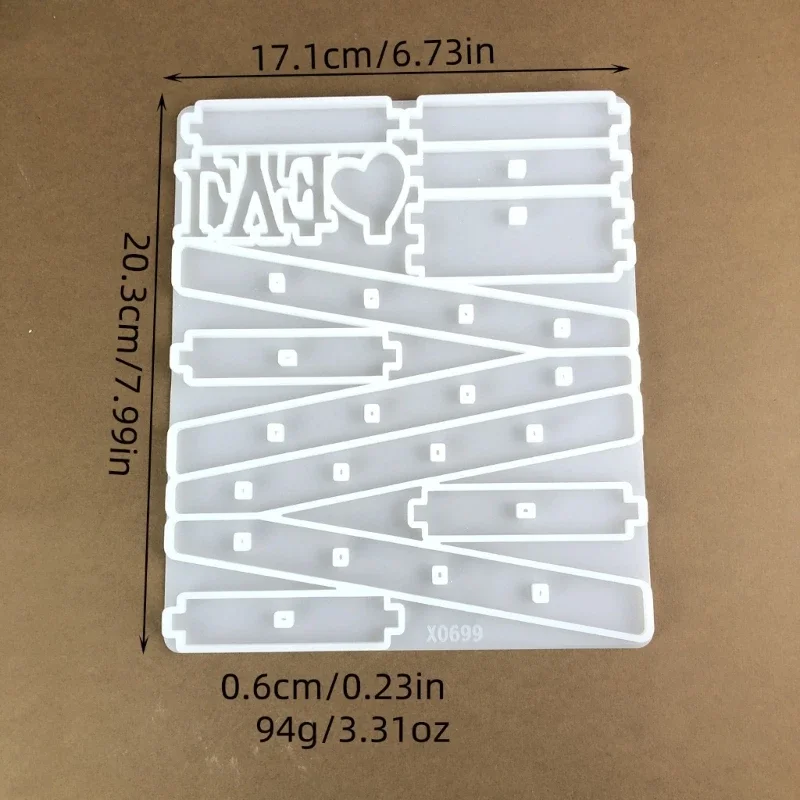 1set DIY Silicone Ladder Mold  - Home Office Architecture recension och pris