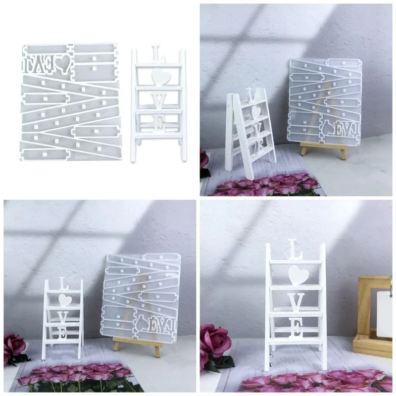 1set DIY Silicone Ladder Mold  - Home Office Architecture recension och pris