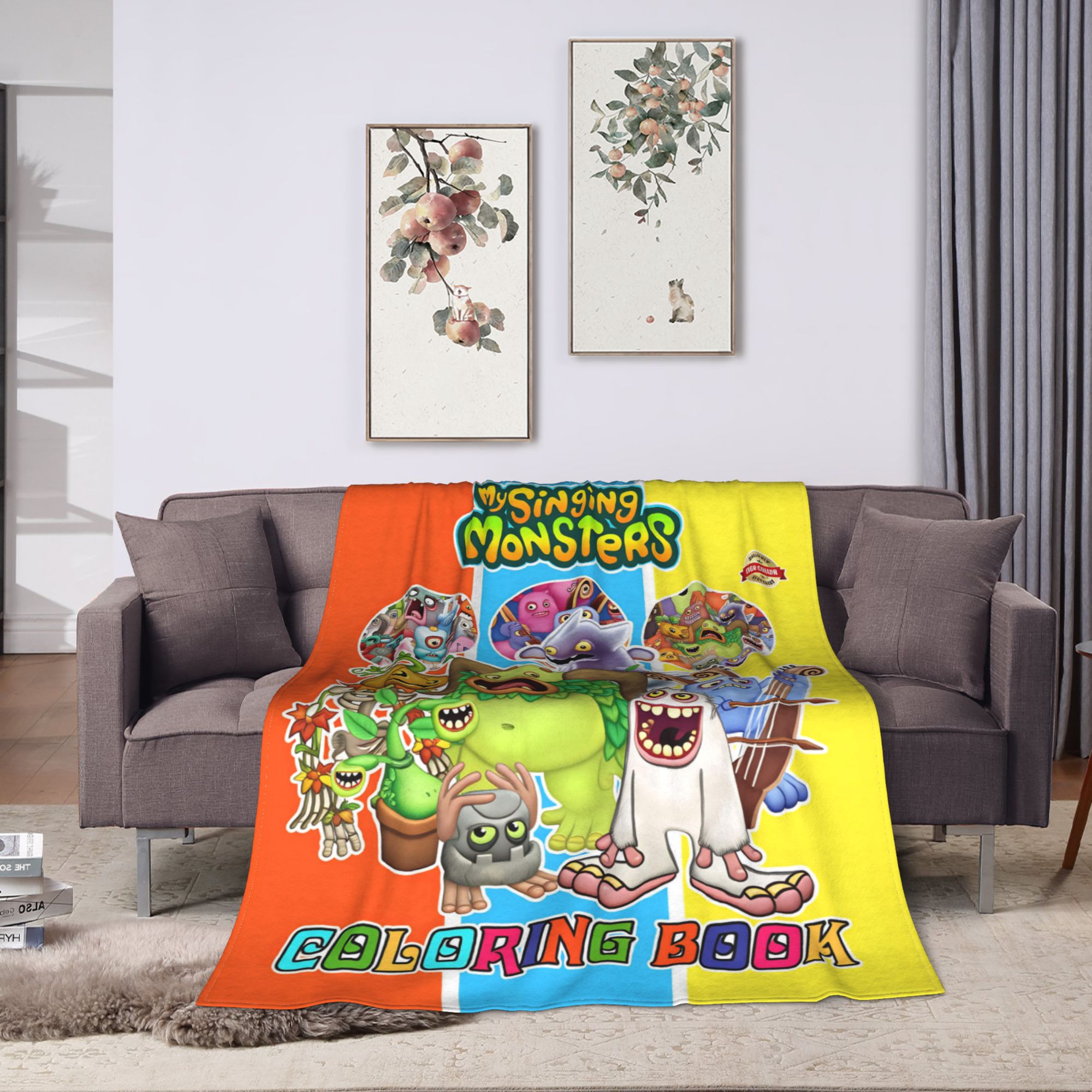 My Singing Monsters Blankets Q - Home Office Trend recension och pris