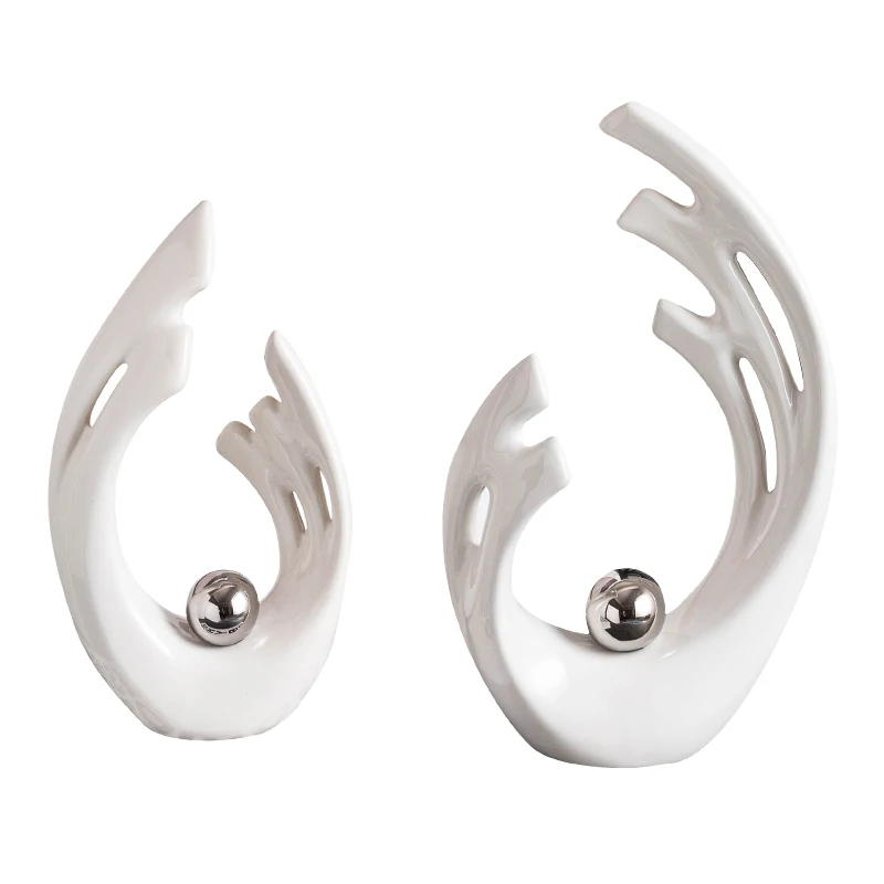 Simplicity White Ceramic Shape - Home Office Architecture recension och pris