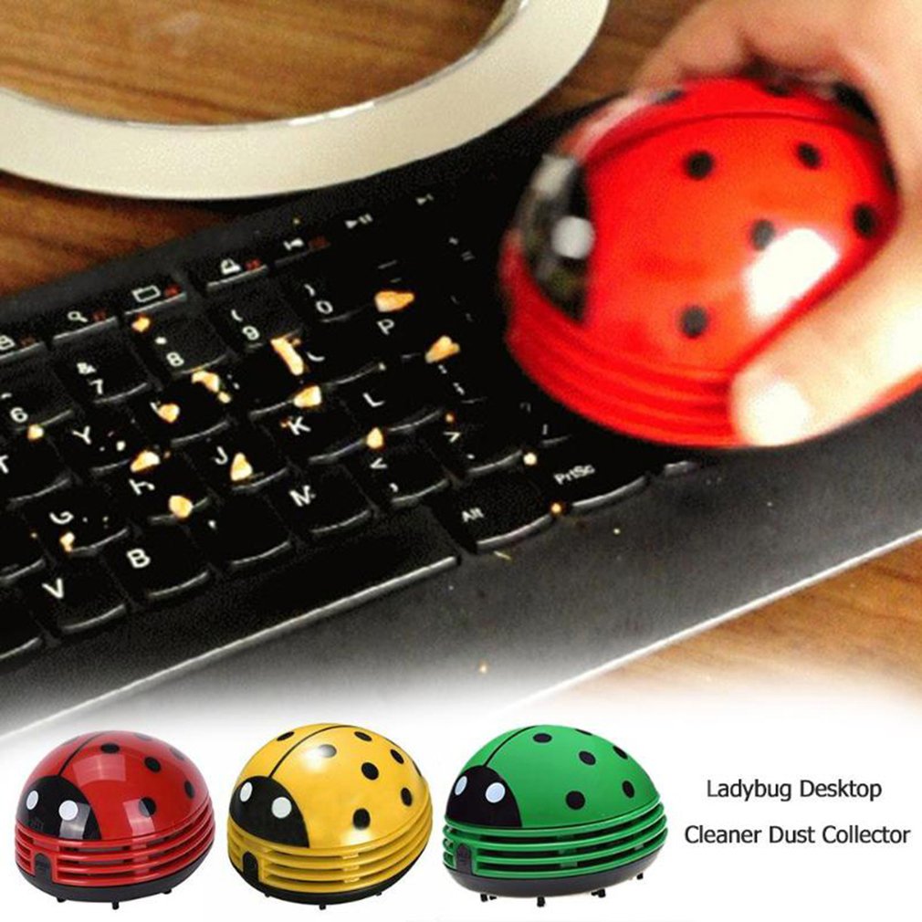 Cute Ladybug Desktop Vacuum Cl - Home Office Desk Ideas recension och pris