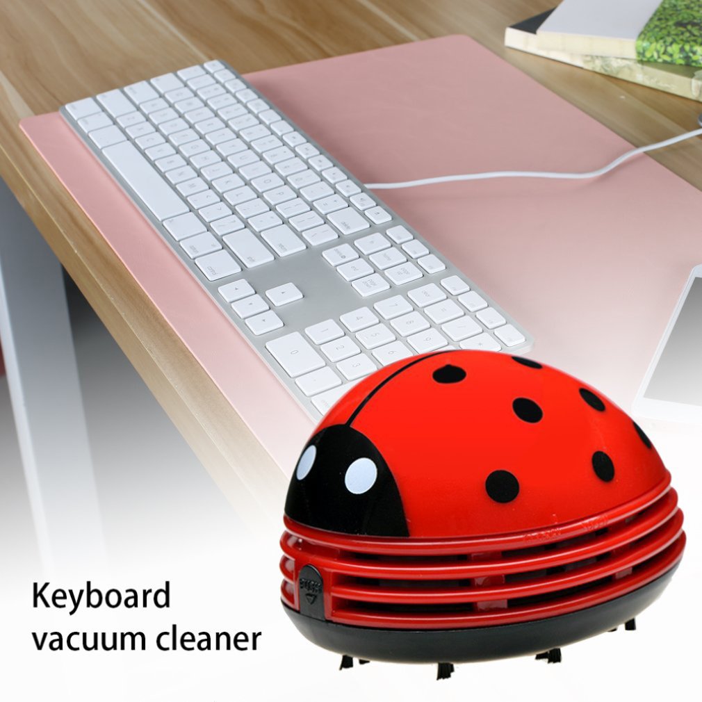 Cute Ladybug Desktop Vacuum Cl - Home Office Desk Ideas recension och pris