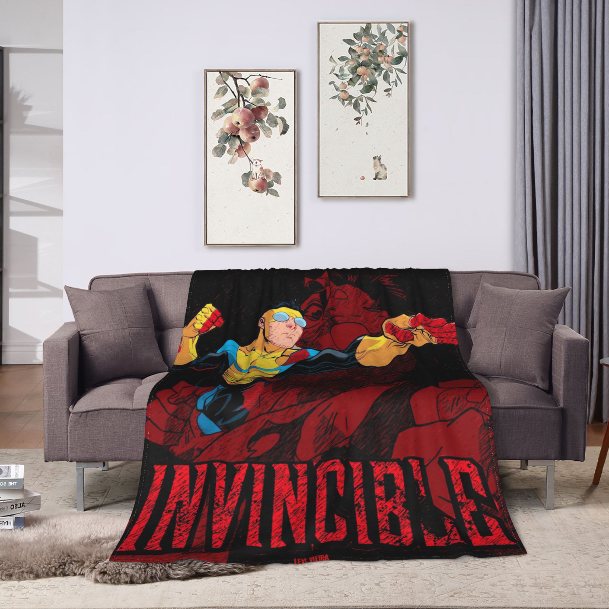 Bloodied Invincible Art Blanke - Home Office Trend recension och pris