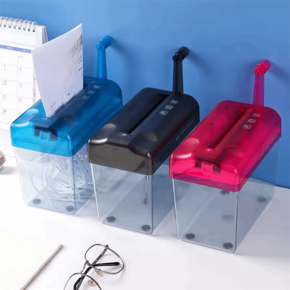 Professional Mini Manual Paper - Paper Shredder Micro recension och pris