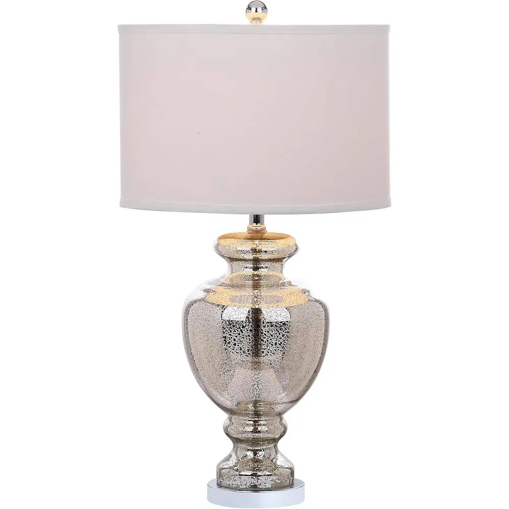 Mercury Silver Crackle Glass 2 - Home Office Living Room recension och pris