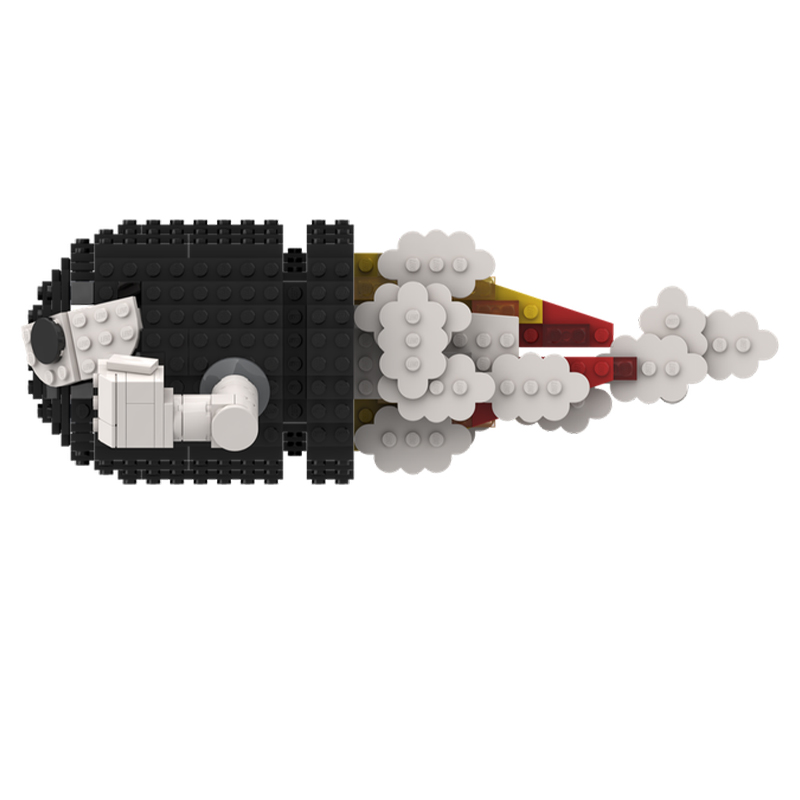 269pcs MOC Bullet Bill Display - Home Office Architecture recension och pris
