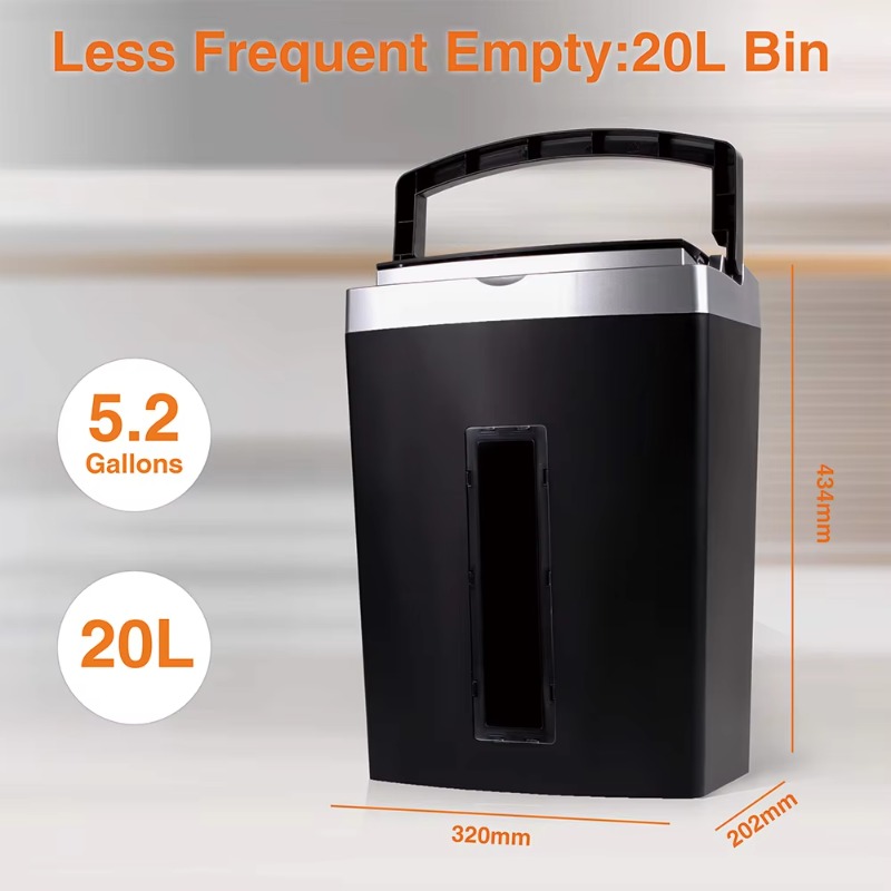 Commercial Paper and Disc Shre - Paper Shredder Micro recension och pris