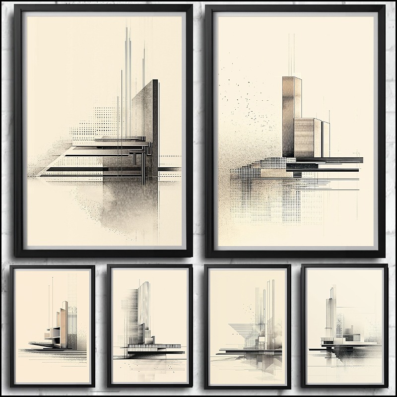 Vintage Minimalist Architectur - Home Office Architecture recension och pris