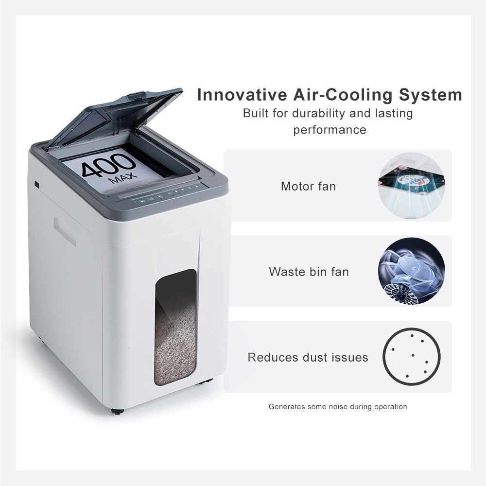 50L Auto Feed Paper Shredder:  - Paper Shredder Micro recension och pris