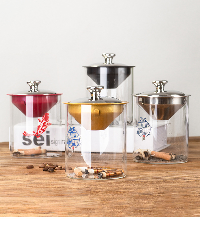 Creative stainless steel ashtr - Home Office Trend recension och pris
