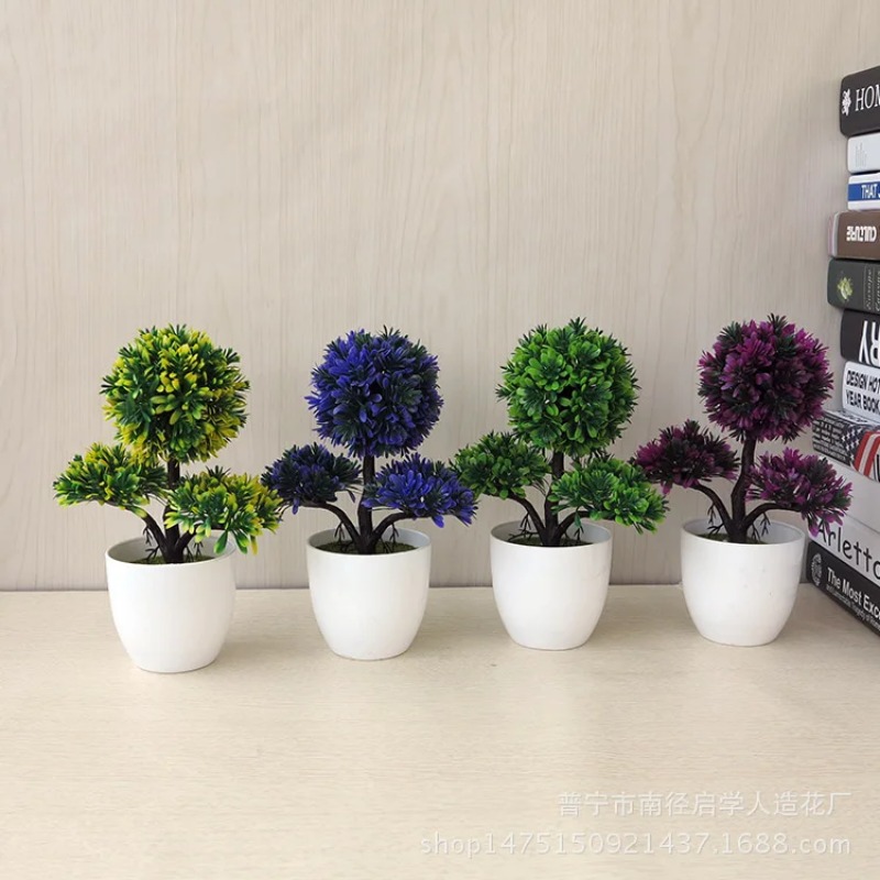 Artificial Small Tree Potted P - Home Office Desk Ideas recension och pris