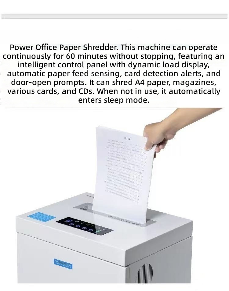 Commercial Heavy Duty P5 Micro - Paper Shredder Micro recension och pris