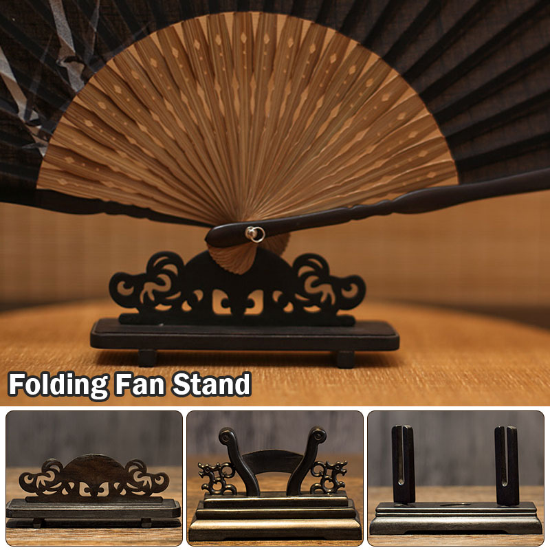 Vintage Art Style Folding Fan  - Home Office Desk Ideas recension och pris