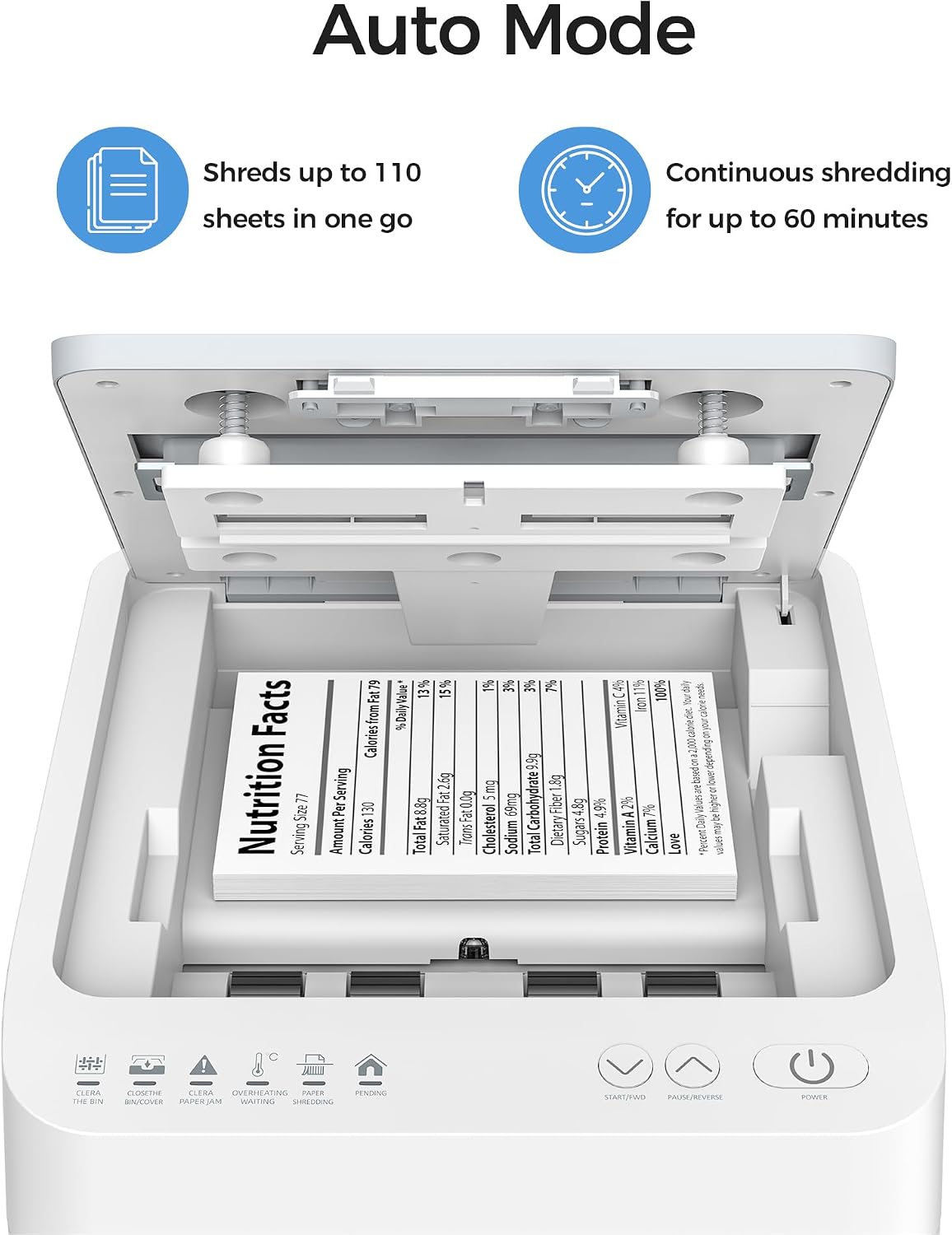 Micro Cut Shredder 110 Sheet H - Paper Shredder Micro recension och pris