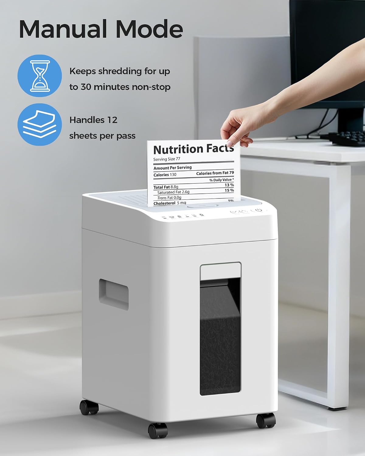 Micro Cut Shredder 110 Sheet H - Paper Shredder Micro recension och pris