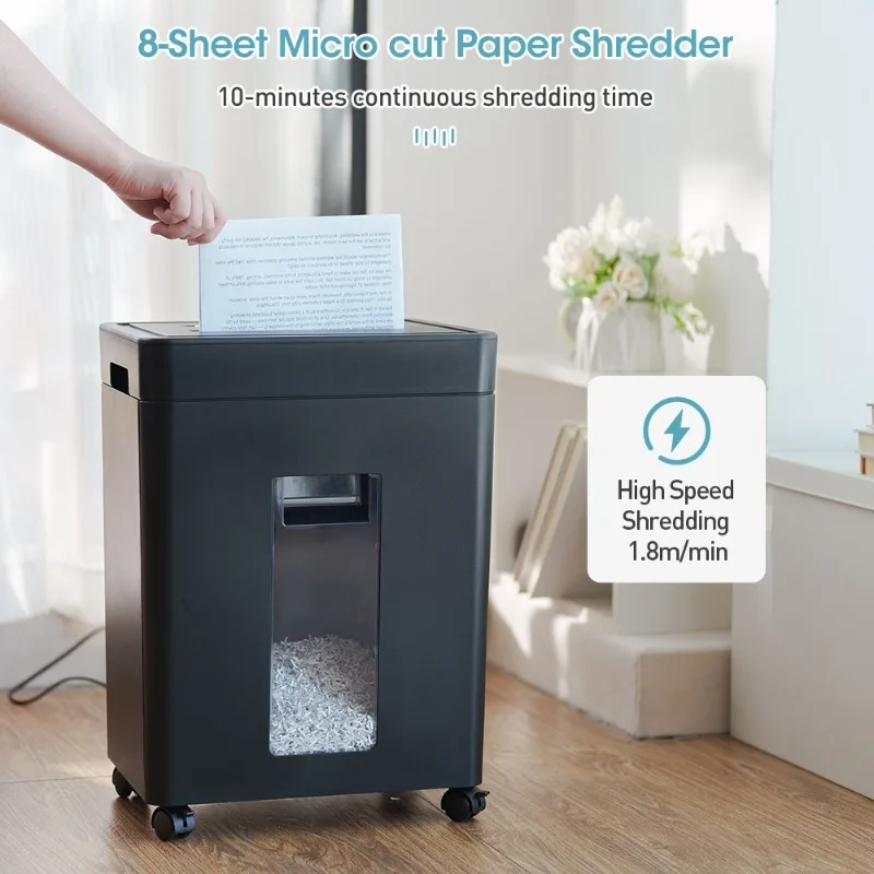 P-5 Manual Paper Shredder 8 Sh - Paper Shredder Micro recension och pris