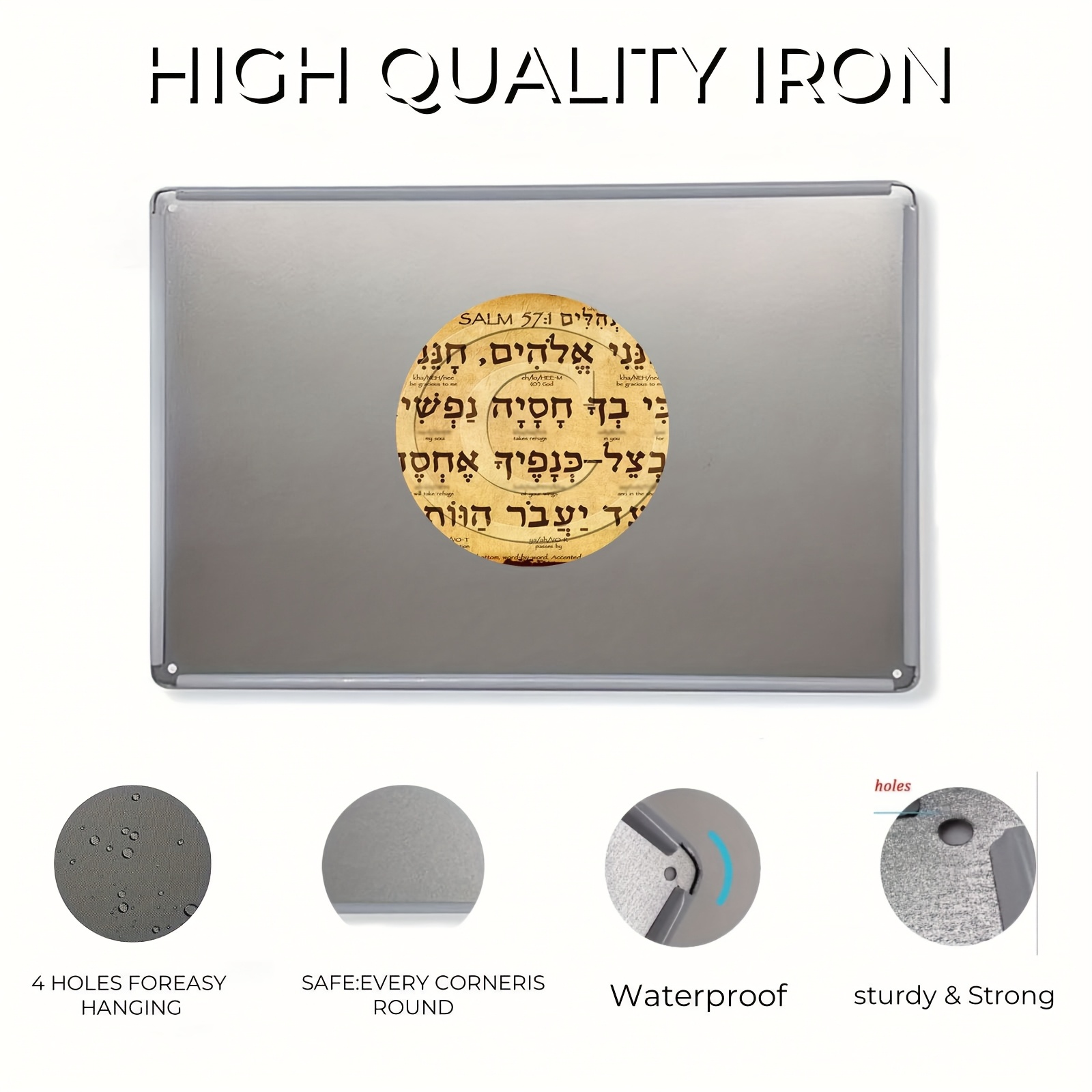 CIFBUY Vintage Aluminum Wall A - Home Office Living Room recension och pris